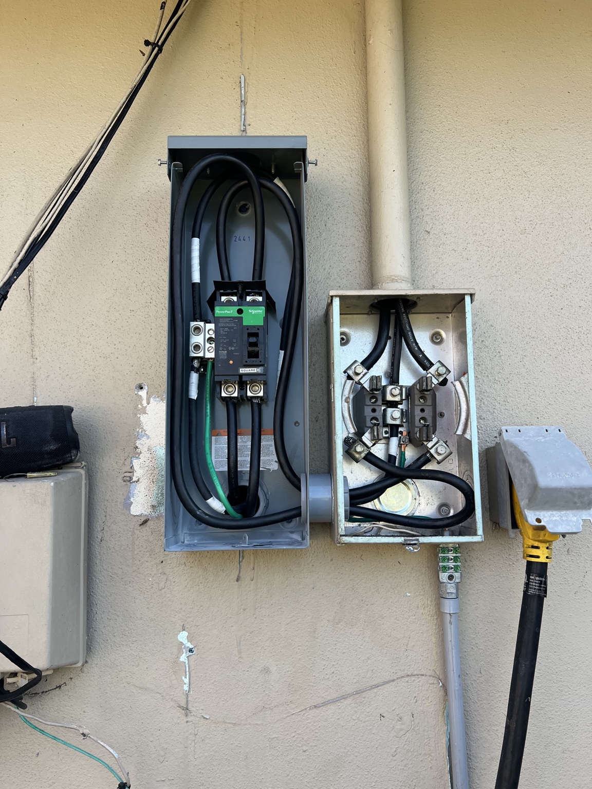 Electrical service equipment